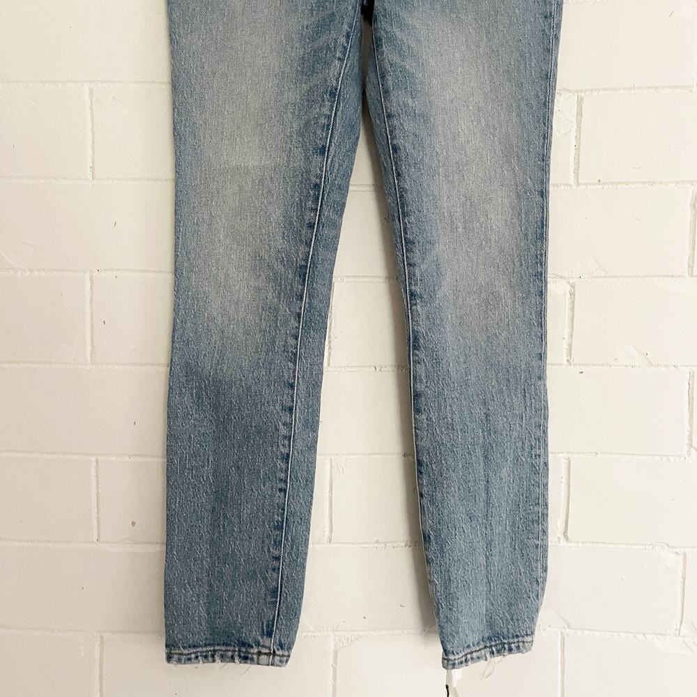 MADEWELL High Rise Skinny Crop Jeans Gleeson Wash 24 - Picture 5 of 11